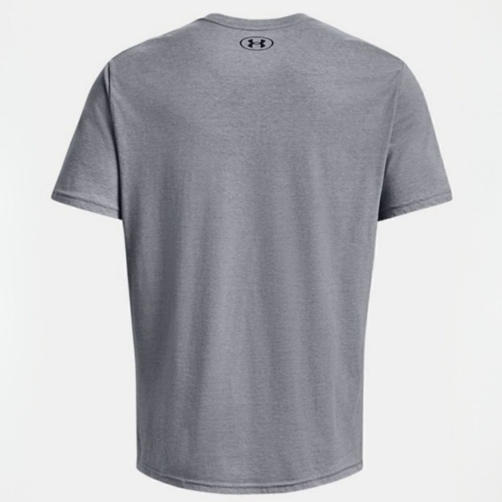 Under Armour Men's Gray Patriotic Heatgear Loose Fit Short Sleeve Tee - Picture 12 of 13